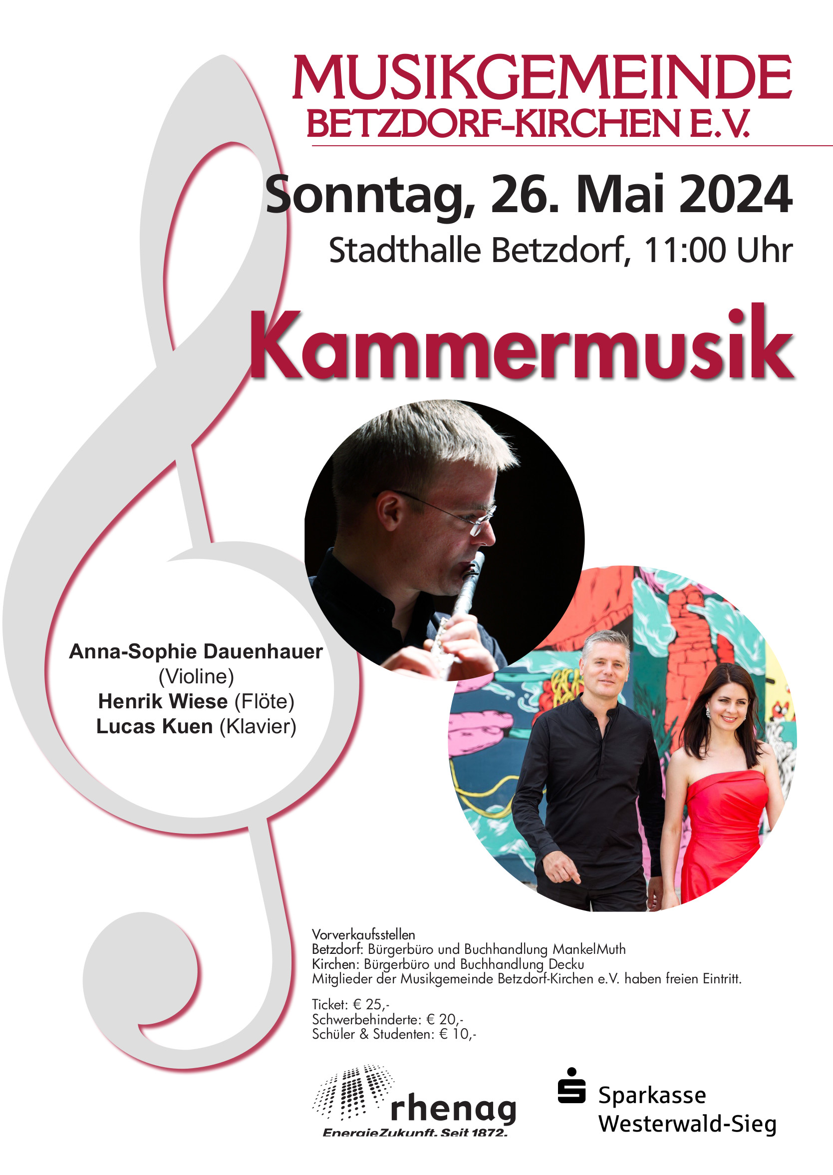 Plakat Kammerkonzert